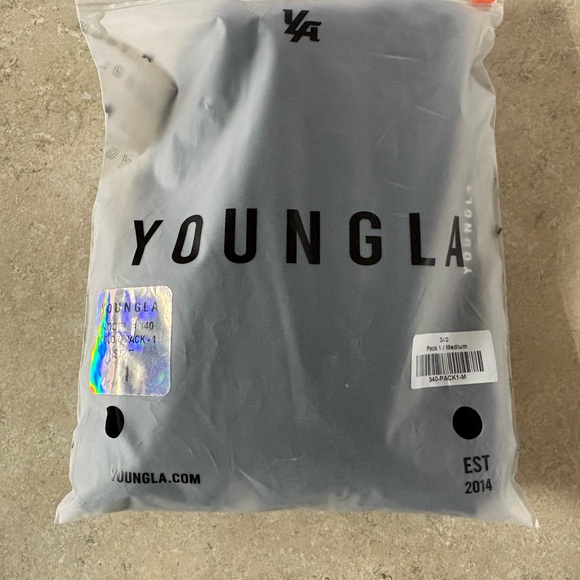 YoungLA Black Ribbed Tank - Picture 7 of 7